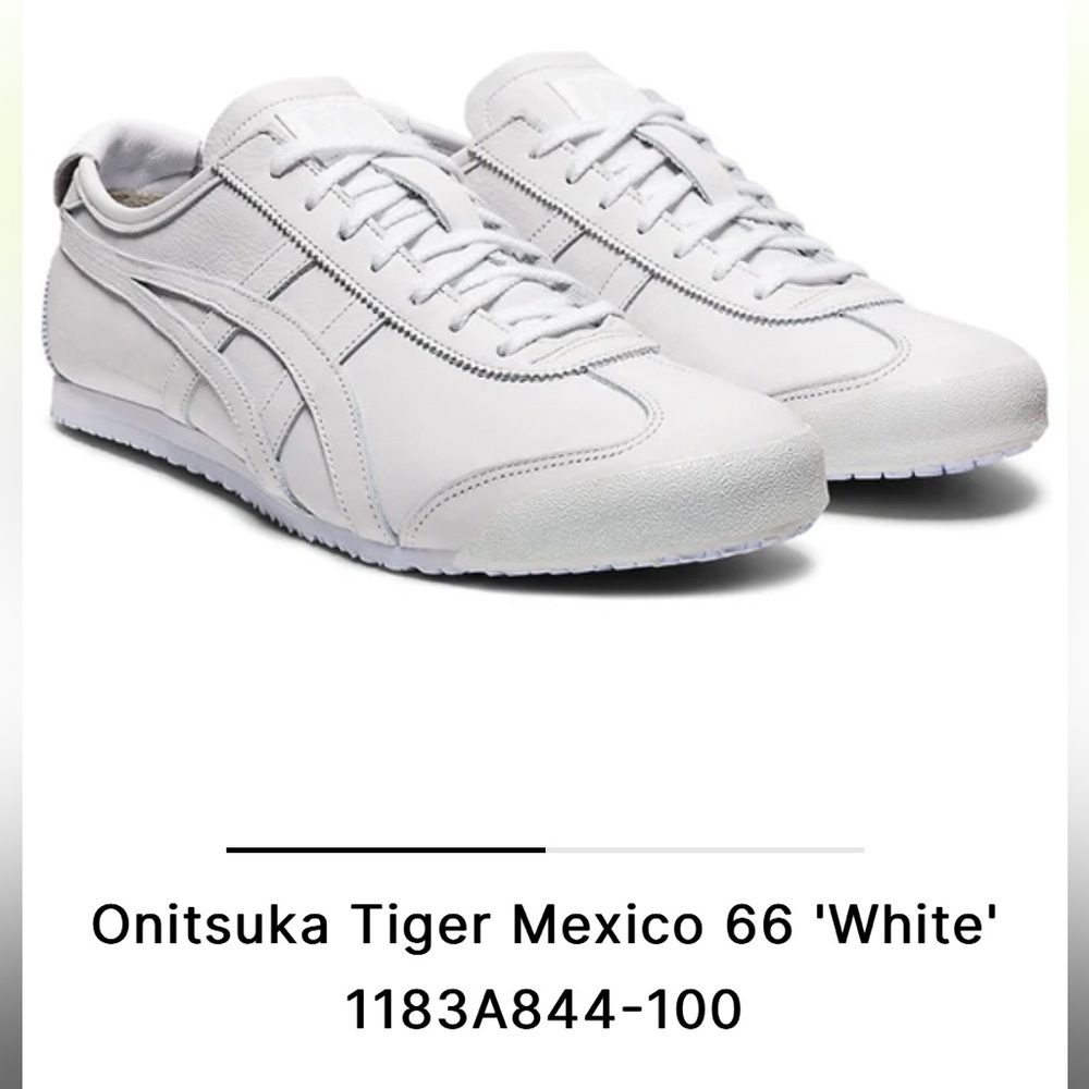 White Onitisuka Tiger - Mexico 66